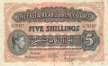 East Africa 5 Shillings,  1. 1.1952